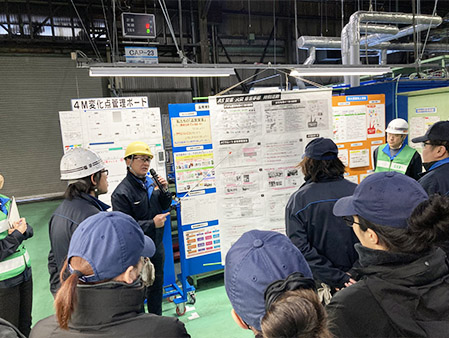 労使による安全職場訪問